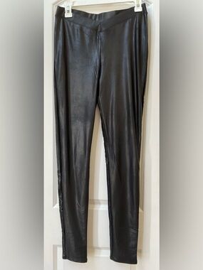 NWT Naked Wardrobe Faux Leather Leggings